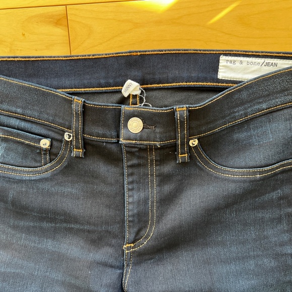 Rag & Bone skinny jeans dark wash size 30 women’s - Picture 3 of 6